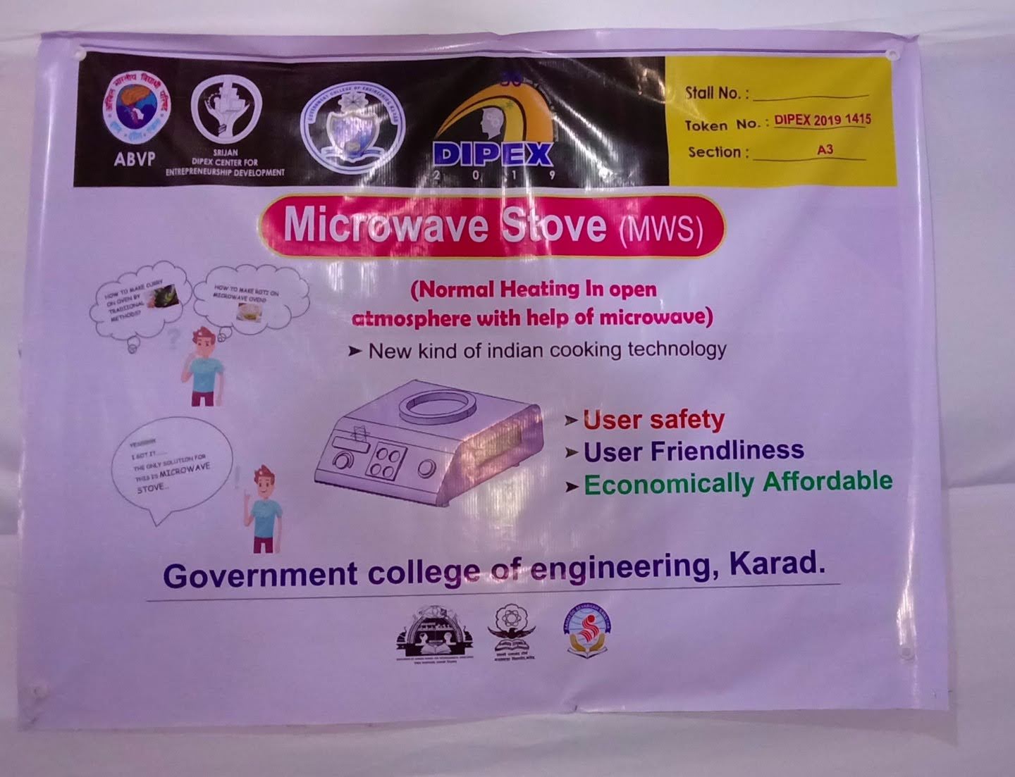 Microwave intensity control test